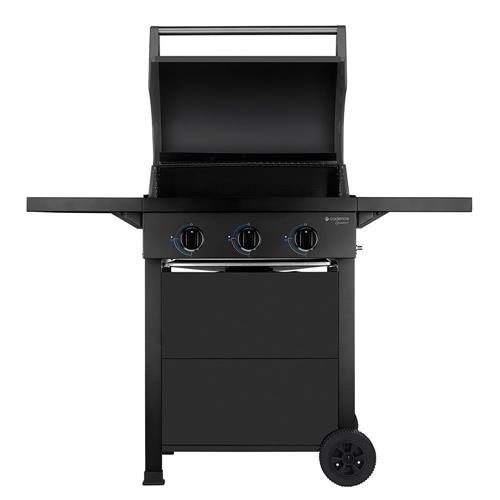 A churrasqueira <a href="https://www.gotoshop.com.br/UtilidadesDomesticas/churrasqueiras-acessorios/Churrasqueira/churrasqueira-a-gas-barbecue-gourmet-cadence-ferro-fundido-preta-3-queimadores-8923982.html?utm_source=sites&utm_medium=matéria_CC&utm_campaign=produtos&utm_content=201806">Barbecue Gourmet Cadence</a>, em ferro fundido e a gás, custa R$ 1.620,80.