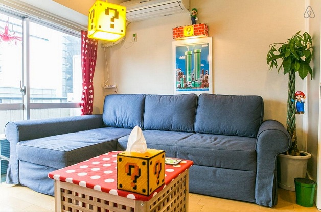 O apartamento dos sonhos para os fãs de Super Mario