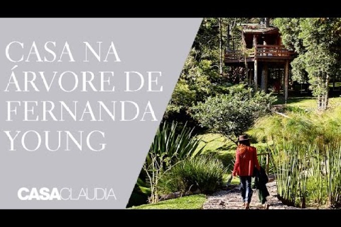 Passeio virtual: conheça a casa na árvore de Fernanda Young