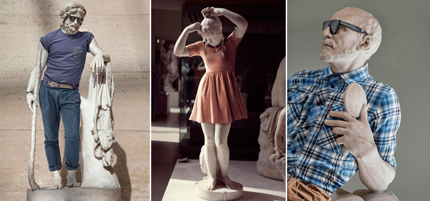 E se as estátuas fossem hipsters?