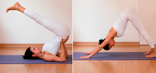 5 posturas de yoga para combater o estresse