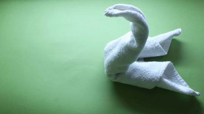 01-como-dobrar-toalhas-05-cisne