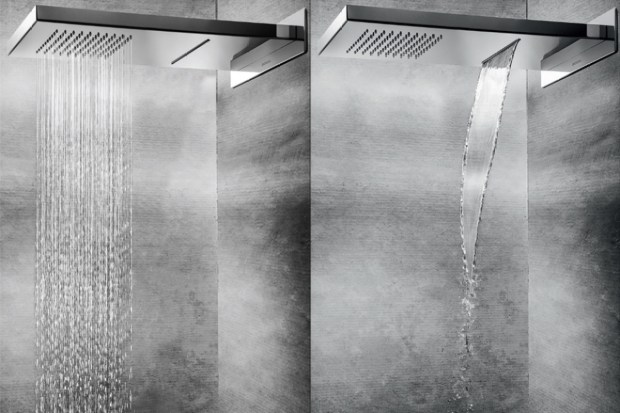 Linha de chuveiros de design quadrado com excelente dispersão de jato, o  que faz deles uma opção moderna e compatível com quem quer um banho  agradável e completo, o chuveiro Dom permite