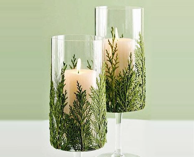 31 ideias para decorar a sua mesa de Natal com velas 31 ideias para decorar a sua mesa de Natal com velas