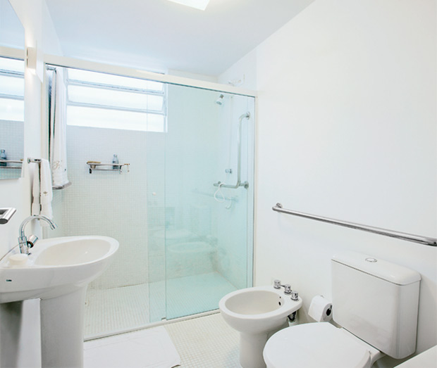 Banheiro seguro para o idoso