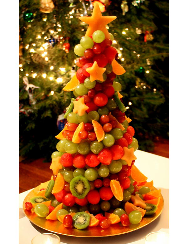 21 árvores de Natal feitas de comida para sua ceia 21 árvores de Natal feitas de comida para sua ceia