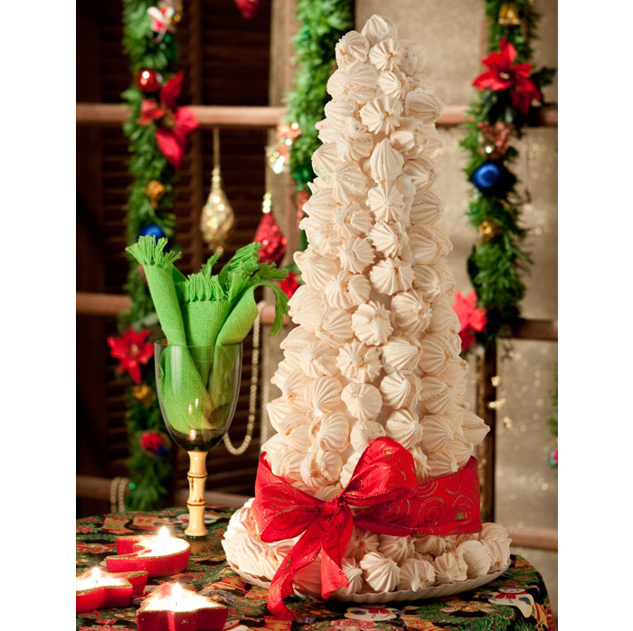 árvore de natal mesa de natal decorada; árvore de natal criativa; árvore de natal de comida