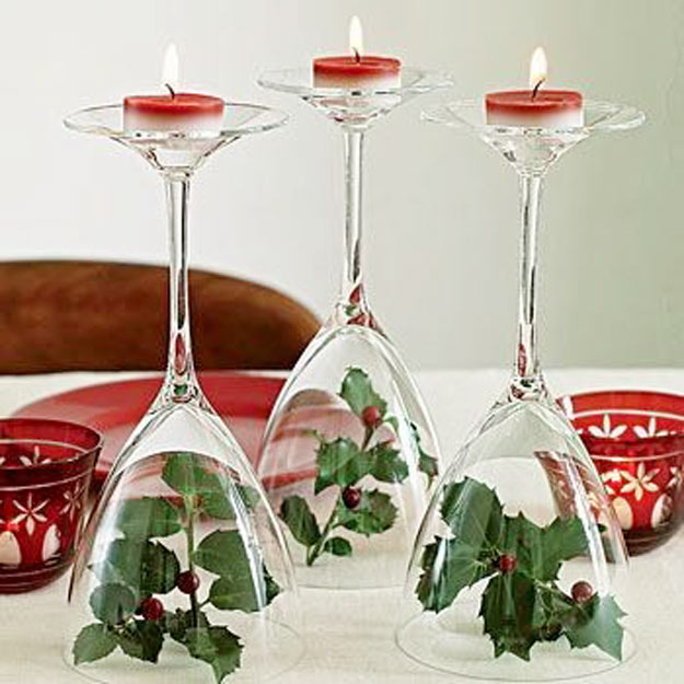 31 ideias para decorar a sua mesa de Natal com velas 31 ideias para decorar a sua mesa de Natal com velas