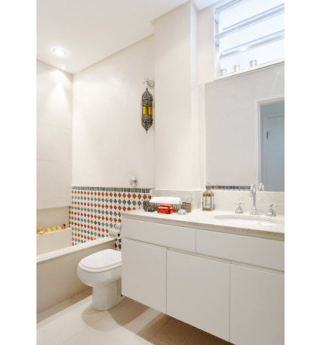 Galeria de fotos 24 banheiros com decoração neutra