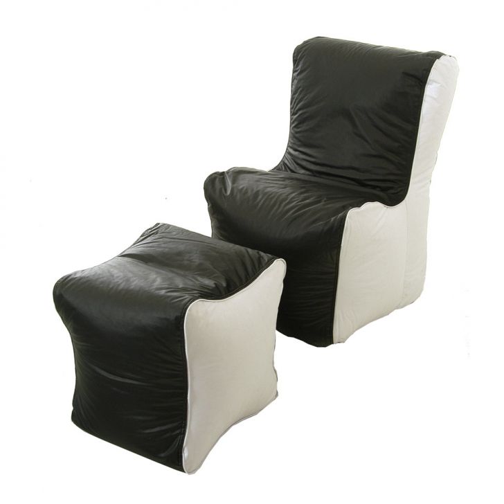 20-Puff Conjunto Stylo NobreLona Preto e Branco Stay Puff