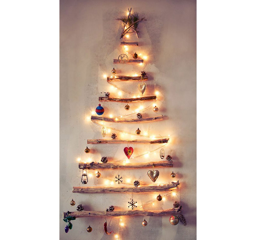 Natal; natal faça você mesmo; natal diy; enfeite de natal; decoração de natal; árvore de parede; árvore de madeira