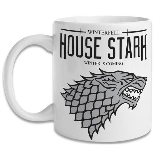 A caneca Game Of Thrones House Stark custa R$ 29,99 nas Lojas Americanas.