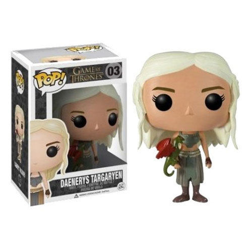 A Daenerys Targaryen - Khaleesi Funko Pop Game Of Thrones custa R$ 129,90 no Empório Mad.