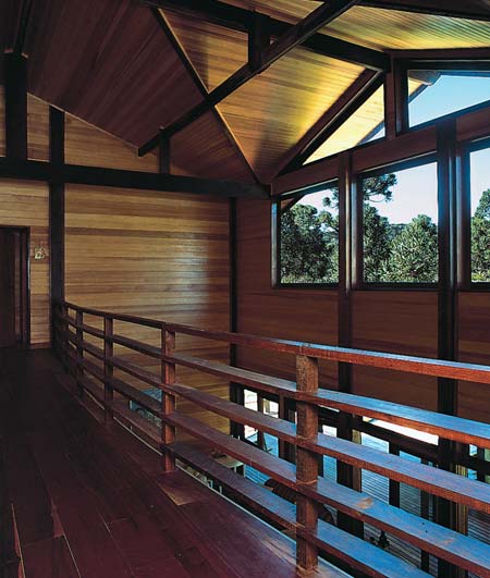 Para a família avistar o verde das araucárias dentro da casa, Gabriel desen...