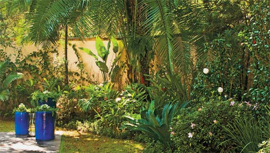 Este jardim apresentou três desafios ao paisagista Roberto Riscala. O muro...