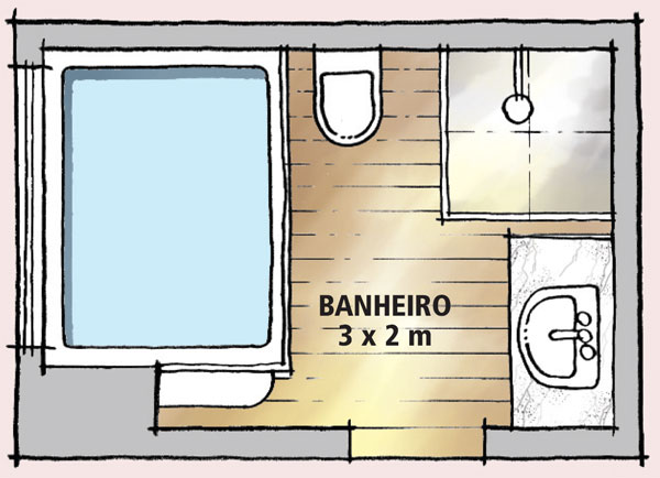 O espaço de 6 m² foi multiplicado. Nada mudou no desenho do ambiente, mas a...
