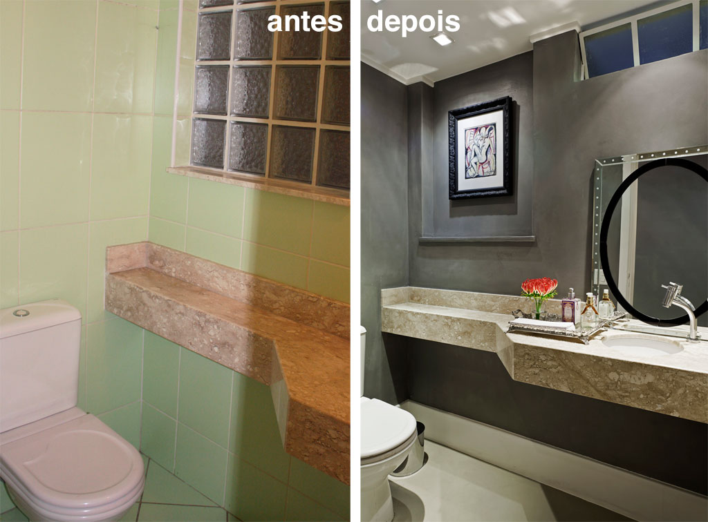 antes-e-depois-lavabo-ganhou-paredes-de-cimento-queimado