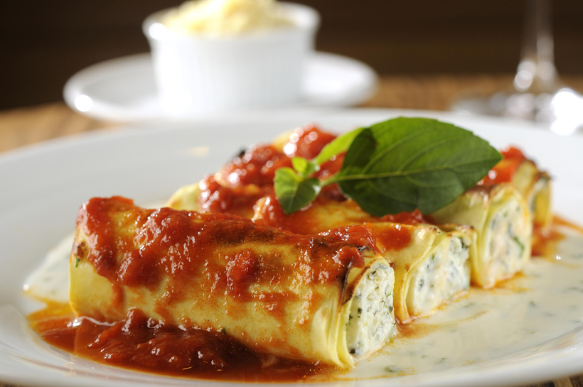 Attuale - Cannelloni de Espinafre e Raicota