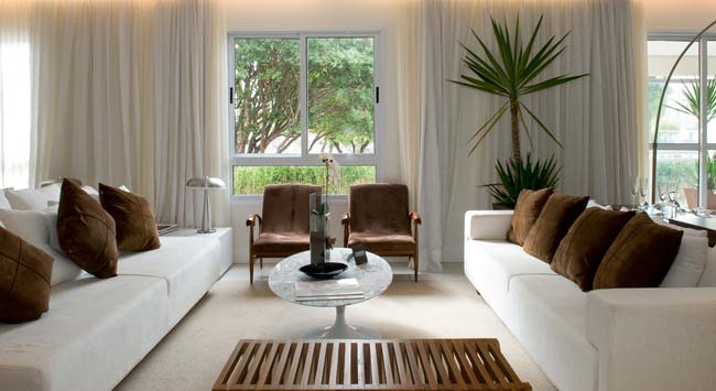 O preço do m² do estilo clean de decoração varia entre R$ 1 500 e R$ 2 mi...