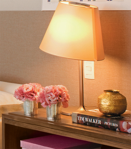 Vasinhos prateados com flores cor-de-rosa (Esther Giobbi) e caixa de seda no ...