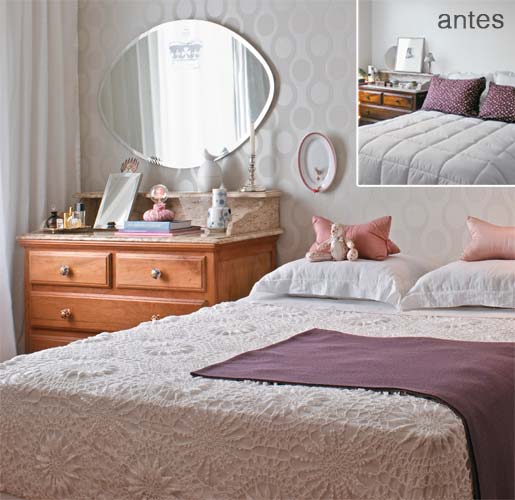 Primorosa, a colcha de croch&ecirc; herdada da av&oacute; produz um jogo l&uacute;dico com os ...