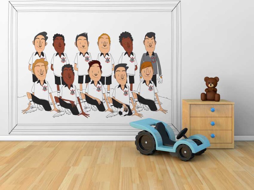 Uma Selecao De Modelos De Papel De Parede Do Corinthians Casa Com Br Basta apenas escolher qual o melhor desenho, modelo ou estampa para você. papel de parede do corinthians