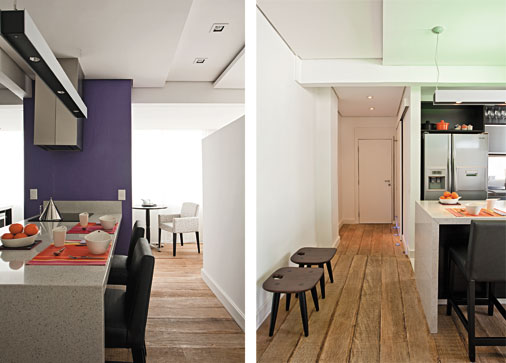 27 cozinhas americanas em apartamentos pequenos