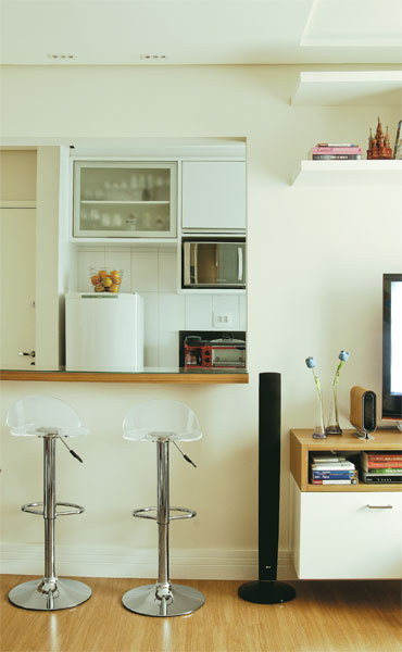 27 cozinhas americanas em apartamentos pequenos