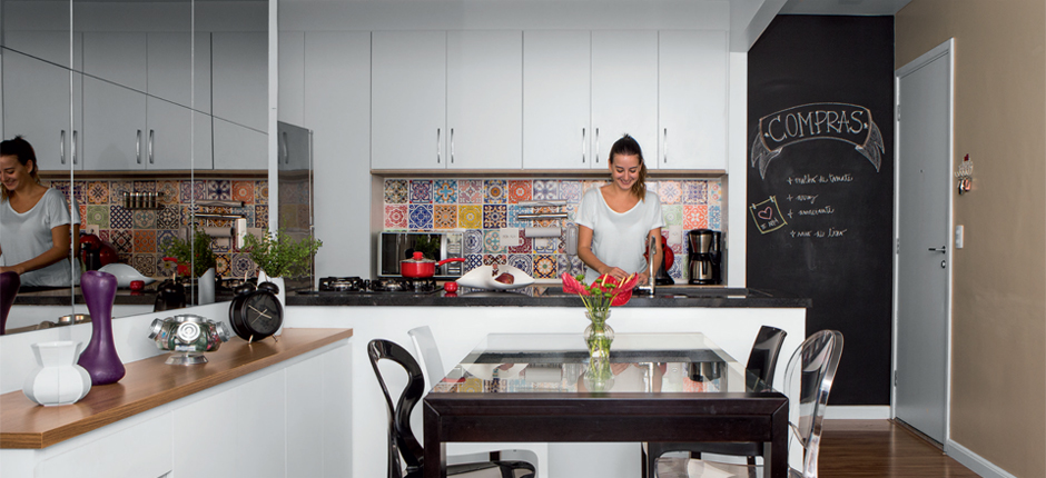 Apartamento é construído e remodelado com drywall