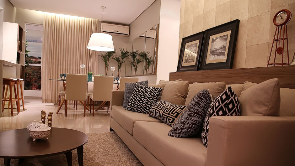 Apartamento em Palmas ganha iluminação de destaque