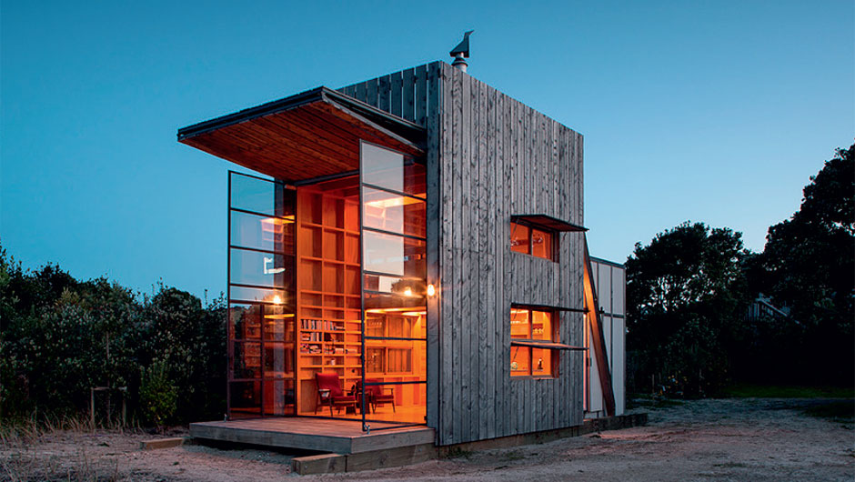 Cabana portátil da Nova Zelândia foi feita para fugir da erosão