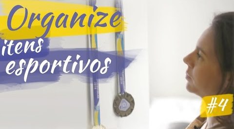 Como organizar roupas, equipamentos e troféus esportivos?