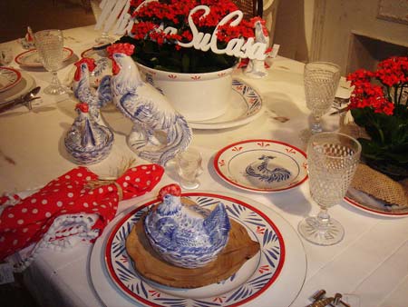 Mesa produzida pela decoradora Amelinha Amaro