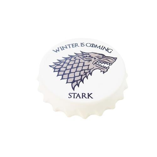 O abridor de garrafas Game of Thrones Stark custa R$ 18,90 nas Lojas Americanas.
