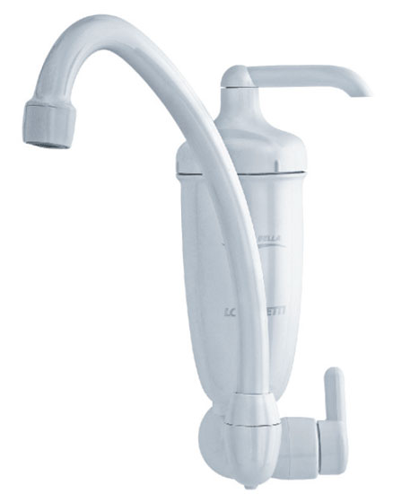 Torneira com filtro Acqua Bella, da Lorenzetti. Feita de ABS, dispõe de abertura de ¼ de volta e arejador. Leroy Merlin, R$ 69,90 Torneira com filtro Acqua Bella, da Lorenzetti. Feita de ABS, dispõe de abertura de ¼ de volta e arejador. Leroy Merlin, R$ 69,90