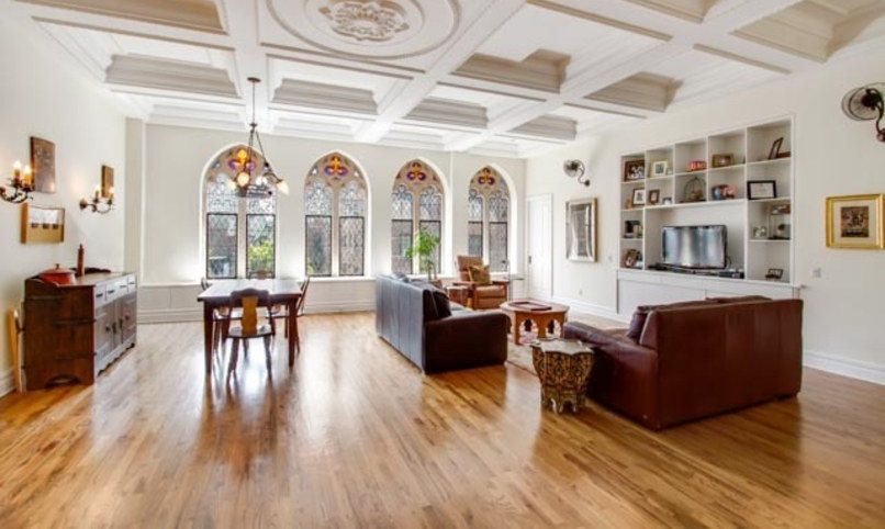 Apartamento em antiga paróquia está à venda por 6,35 milhões de dólares