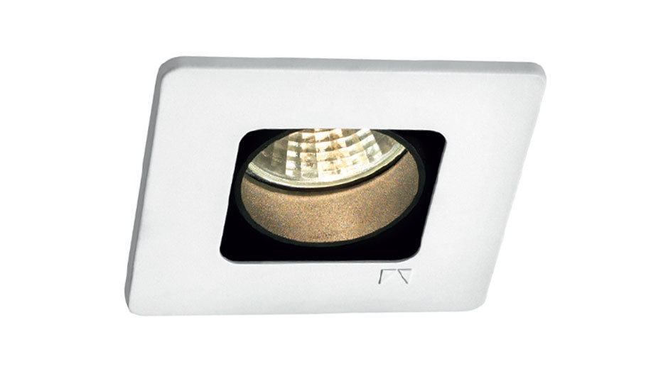 Spot de encaixar com moldura fácil de tirar