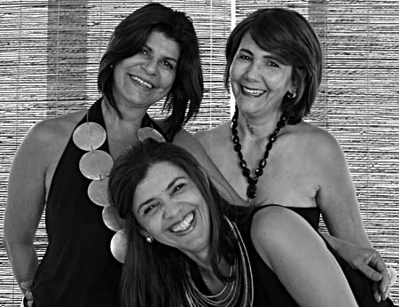 F&aacute;tima Mesquita, M&aacute;rcia Albi&eacute;ri e Regina Amaral