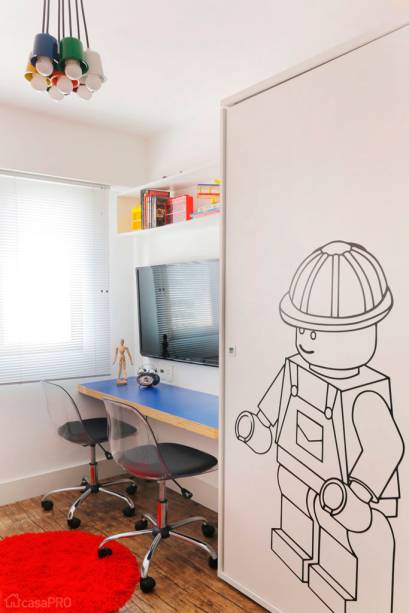 Espaço de estudo feminino projetado por Rose Ferraresi.