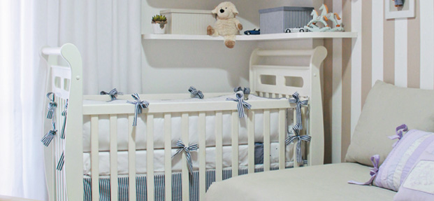 Com a chegada do segundo filho, o apartamento teve que ser reformado