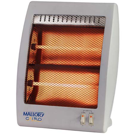 O aquecedor com resistência Cairo, da Mallory, tem potencia máxima de 800W ...