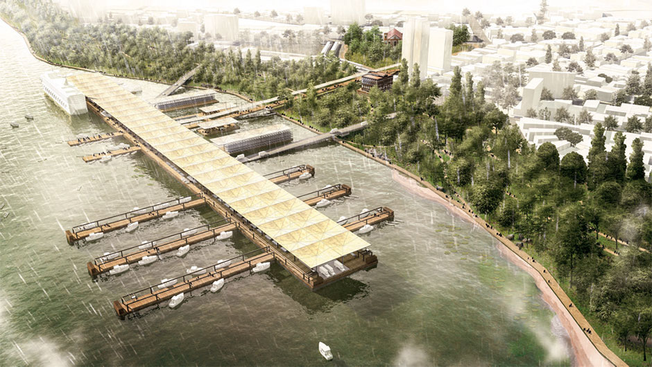 Projeto de plataforma aquática para o Rio Amazonas é premiado