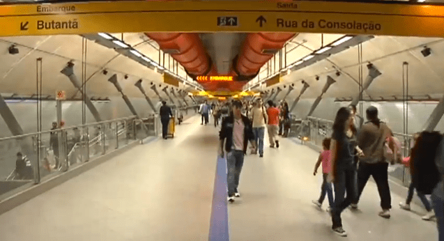 Tecnologia e integração: a arquitetura da linha amarela do metrô de SP