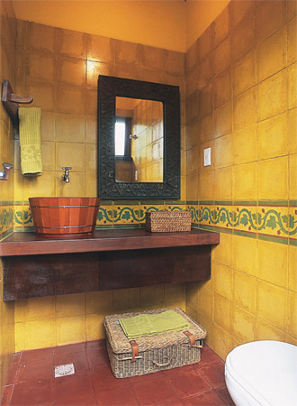 Revestimento da parede: ladrilho hidr&aacute;ulico