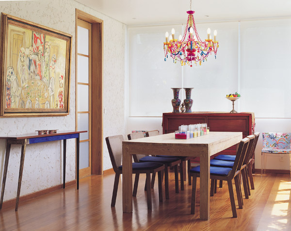 Lustre: importado de ParisMesa: TribesCadeira...