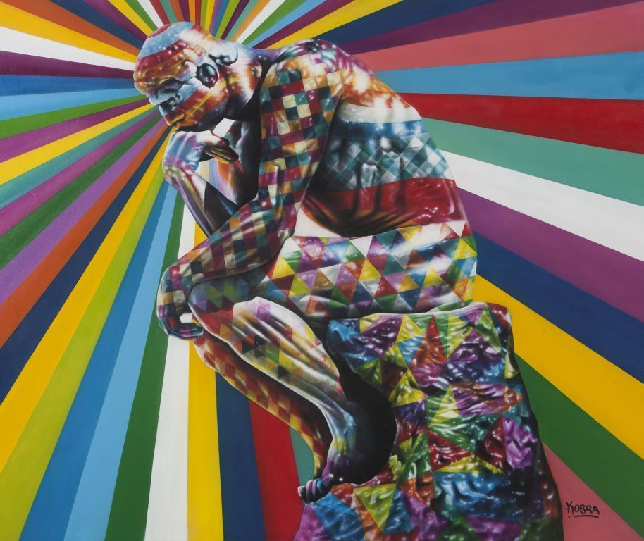 O Pensador, de Eduardo Kobra