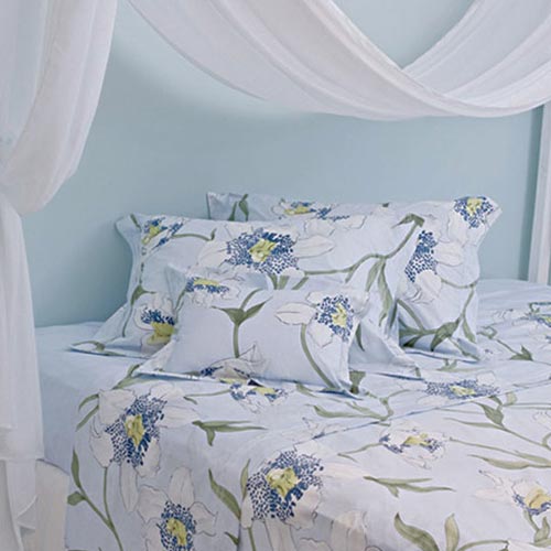 O jogo de len&ccedil;ol king size Milie &eacute; 100% algod&atilde;o e possui op&ccedil;&atilde;o de estamp...