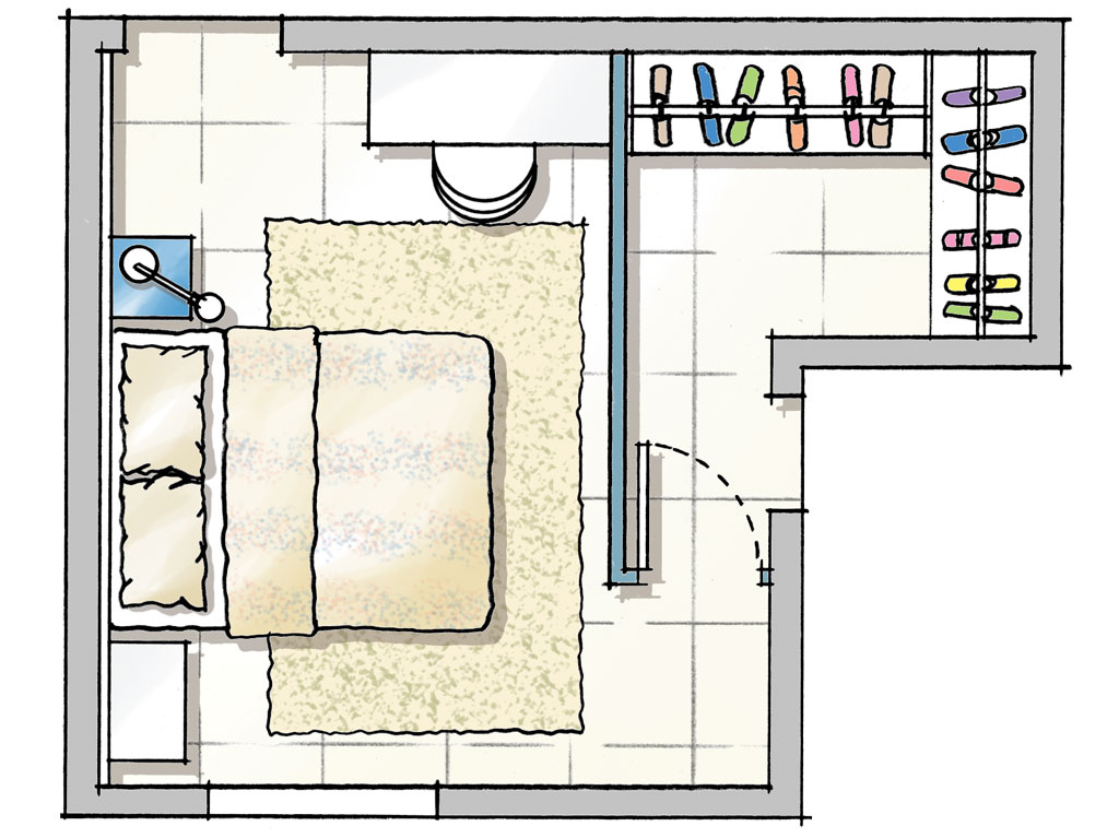 planta-parede-de-drywall-cria-closet-em-quarto-de-casal