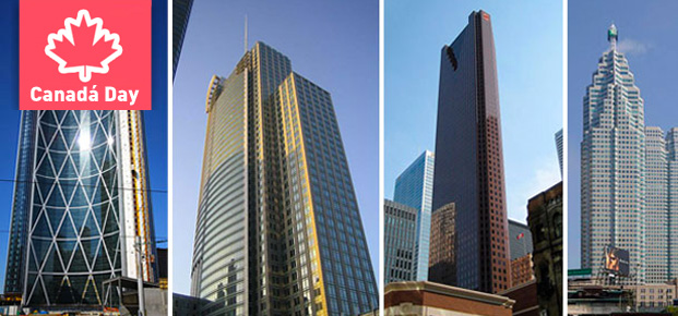 Os 10 prédios mais altos do Canadá