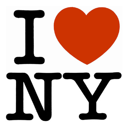 O logotipo criado nos anos 1970 para promover o turismo na cidade de Nova Yor...